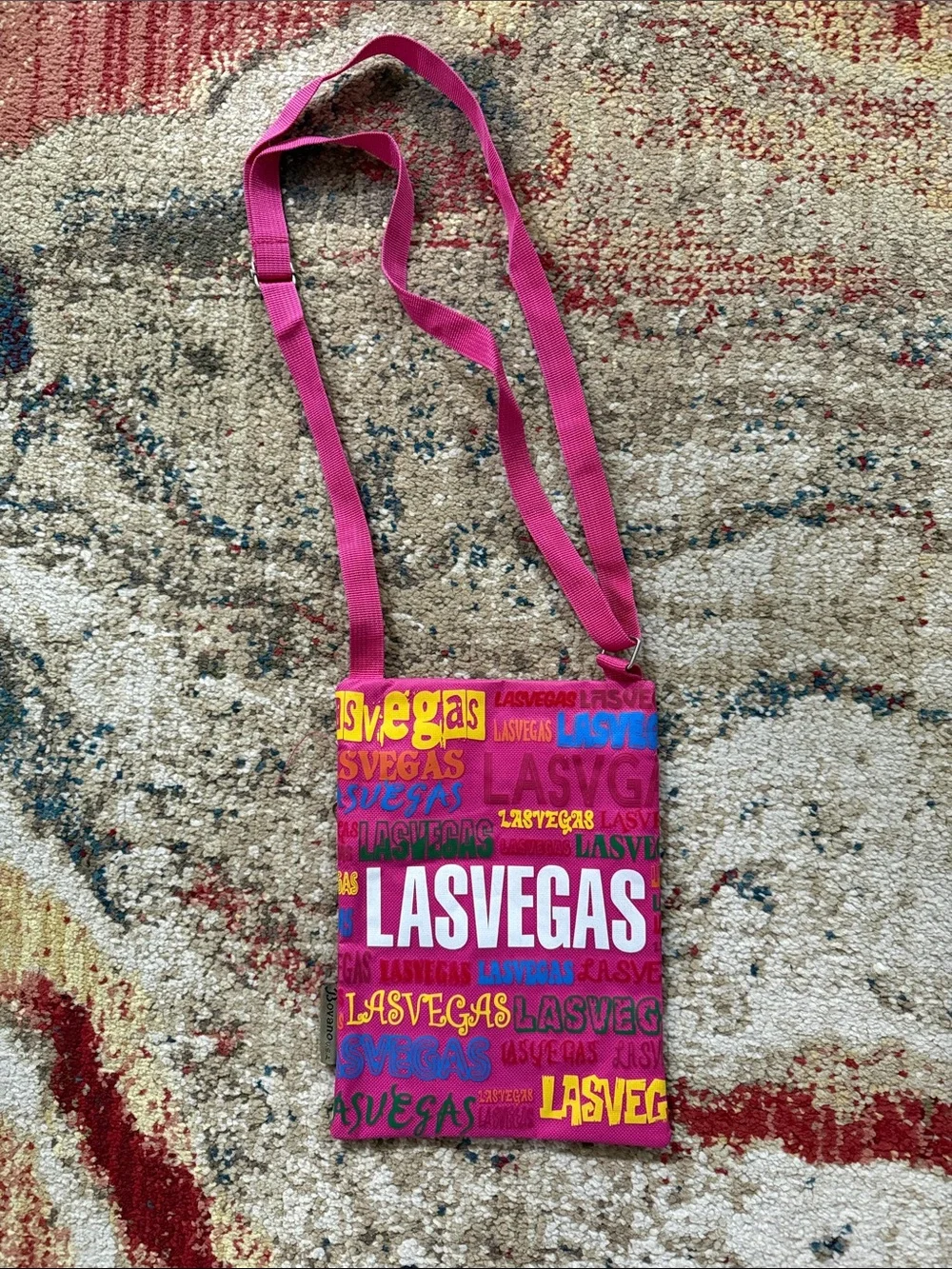 Las Vegas Canvas Crossbody Bag